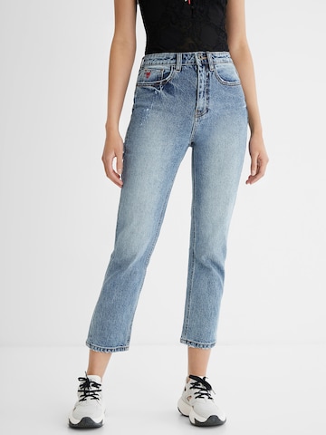 Desigual Regular Jeans 'Scarf' in Blue: front