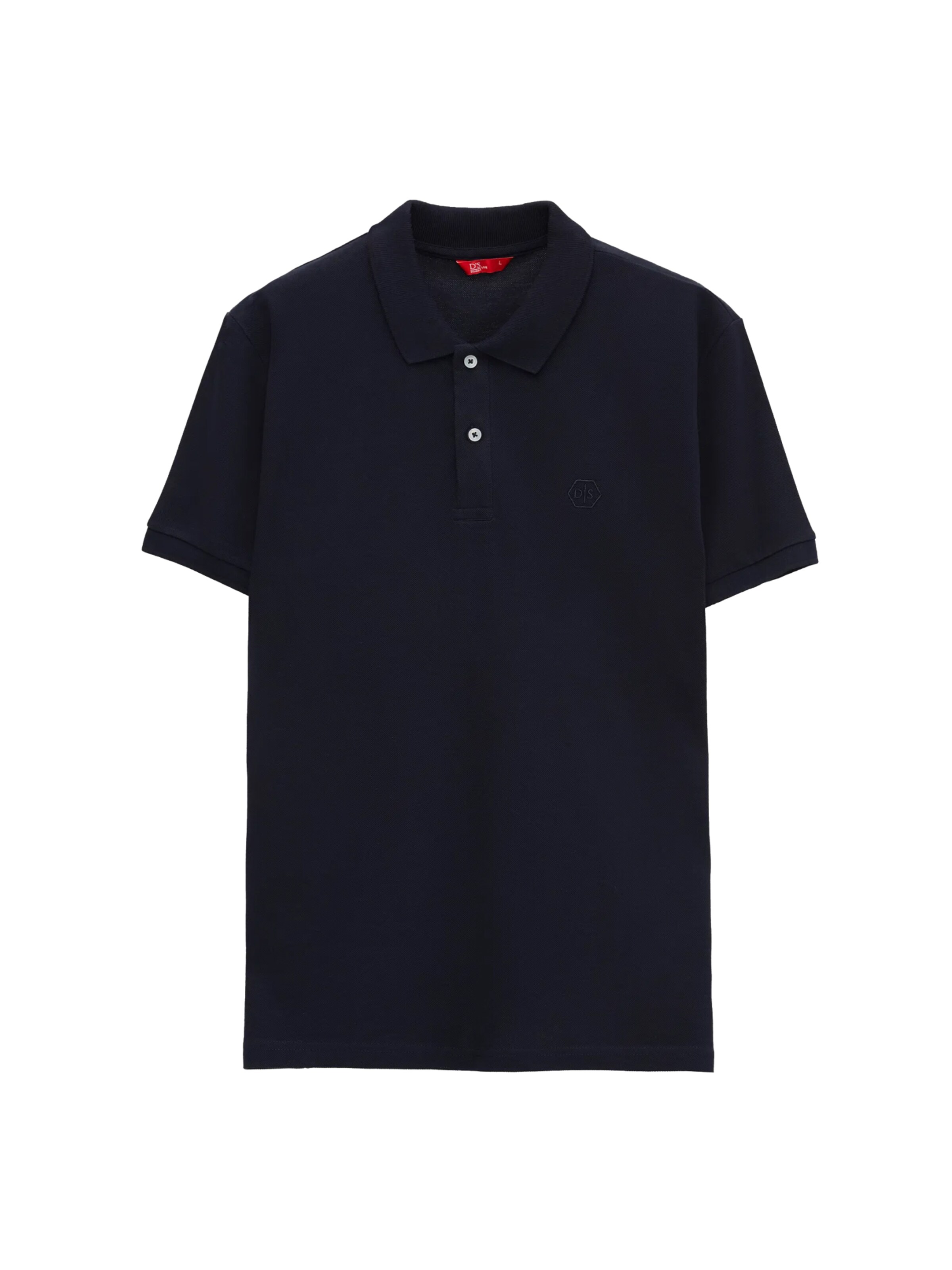 D’S Damat Shirt 'Von' in Zwart: voorkant