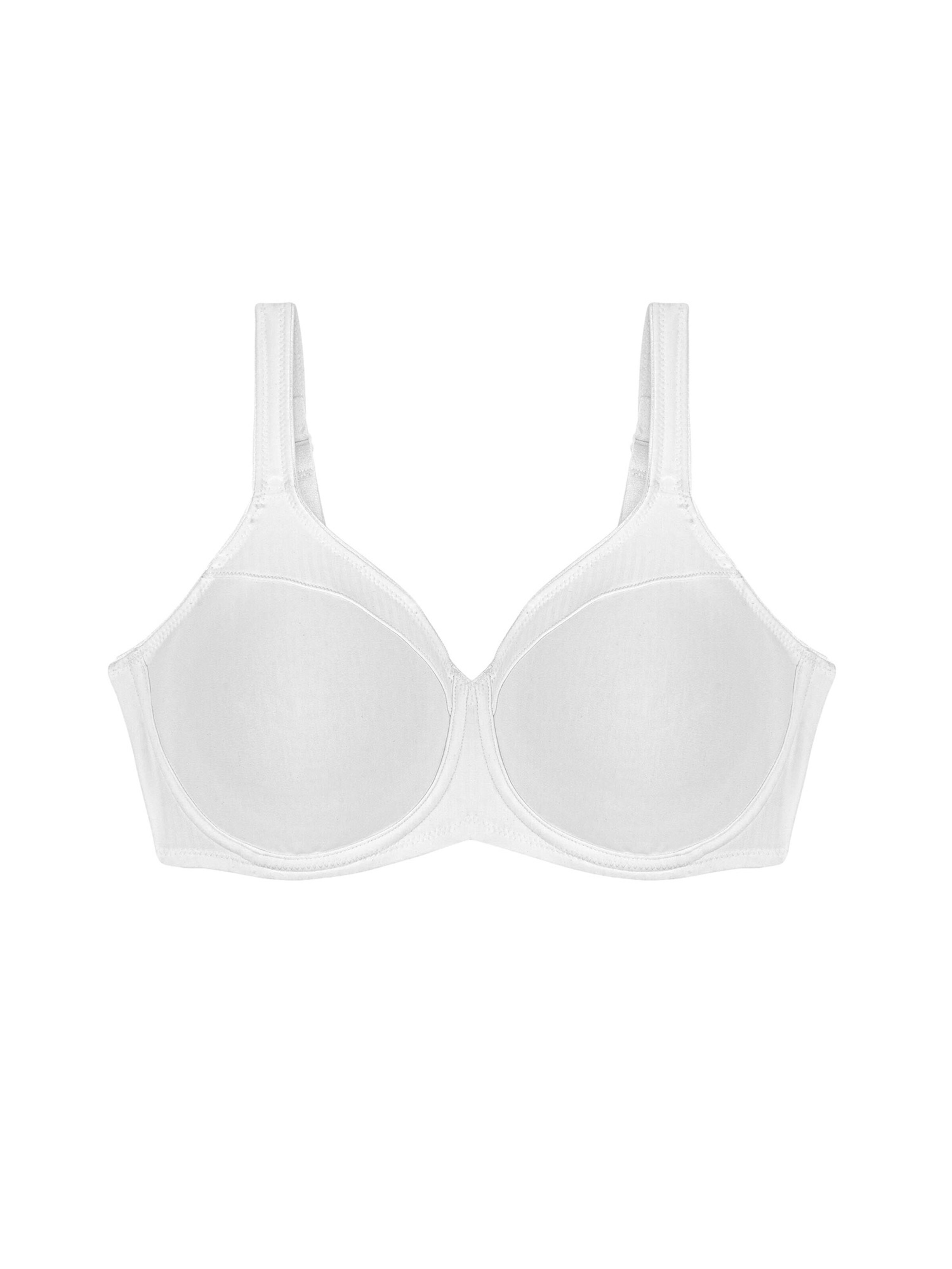 TRIUMPH BH ' Modern Soft+Cotton ' in Wit: voorkant