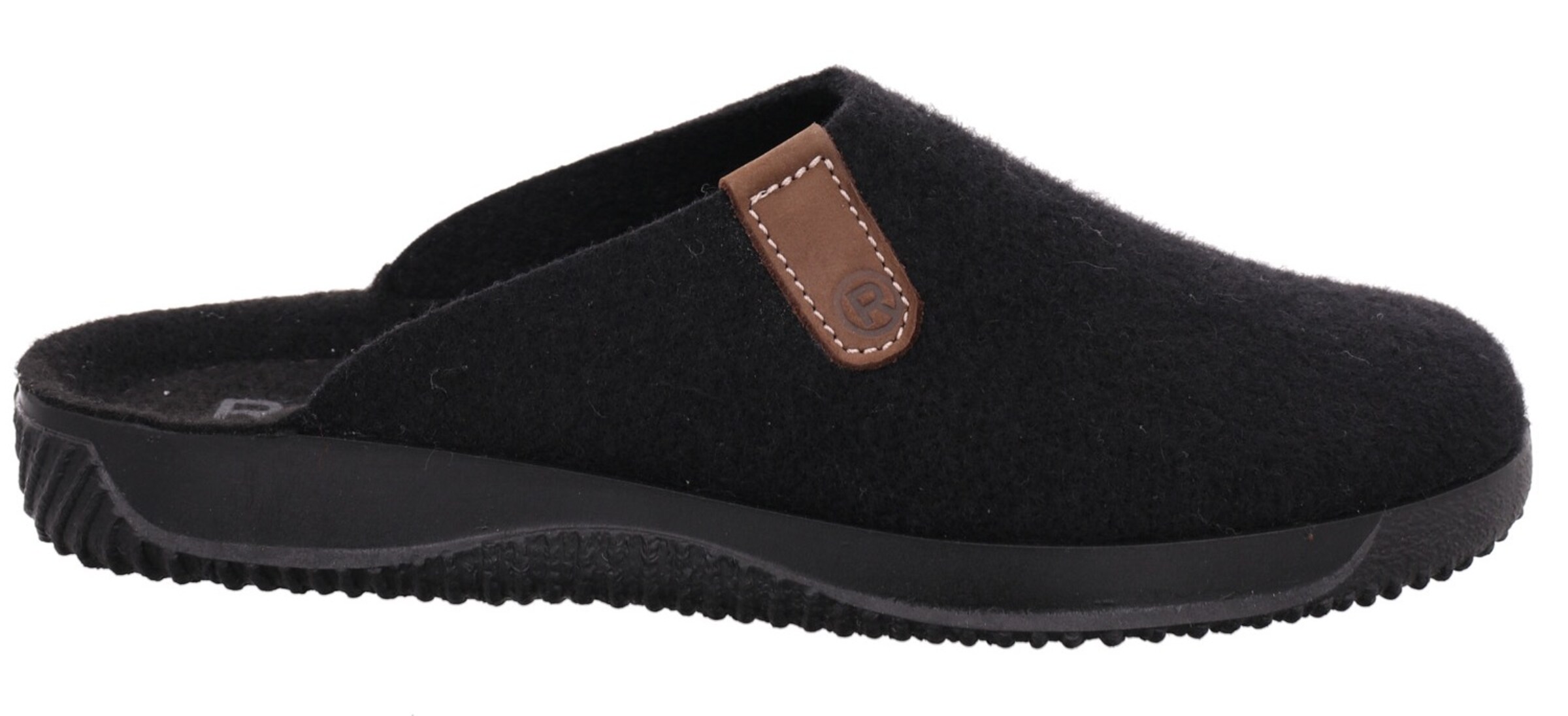 ROHDE Hausschuh in Schwarz