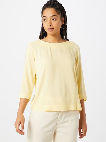 TOM TAILOR Blouse in Geel: voorkant