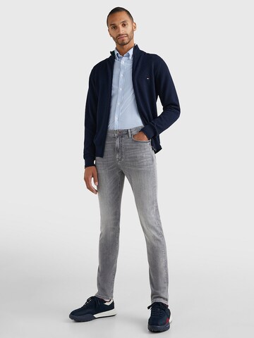 TOMMY HILFIGER Slimfit Džíny – šedá