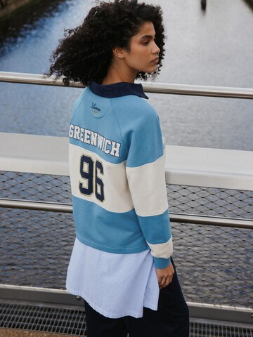 Felpa di Next in blu: frontale