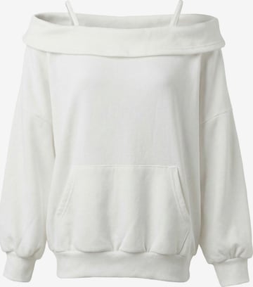 Sweat-shirt usha BLUE LABEL en beige : devant