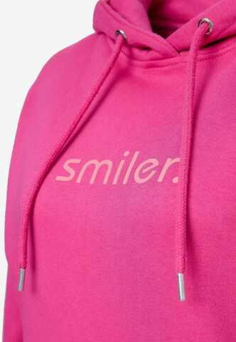 smiler. Sweatshirt 'Sunny' in Pink