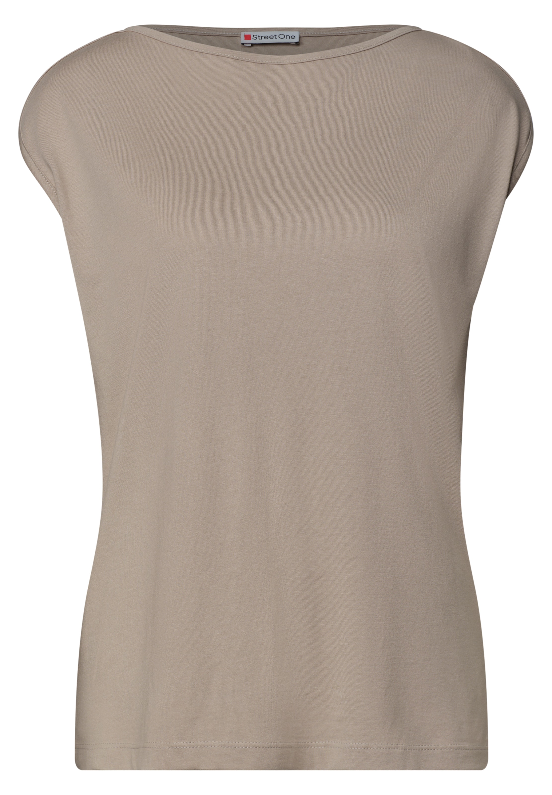 STREET ONE Shirt in Beige: front