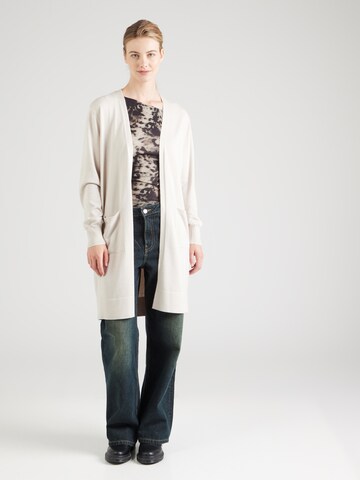 VERO MODA Knit cardigan 'Silje' in Beige: front