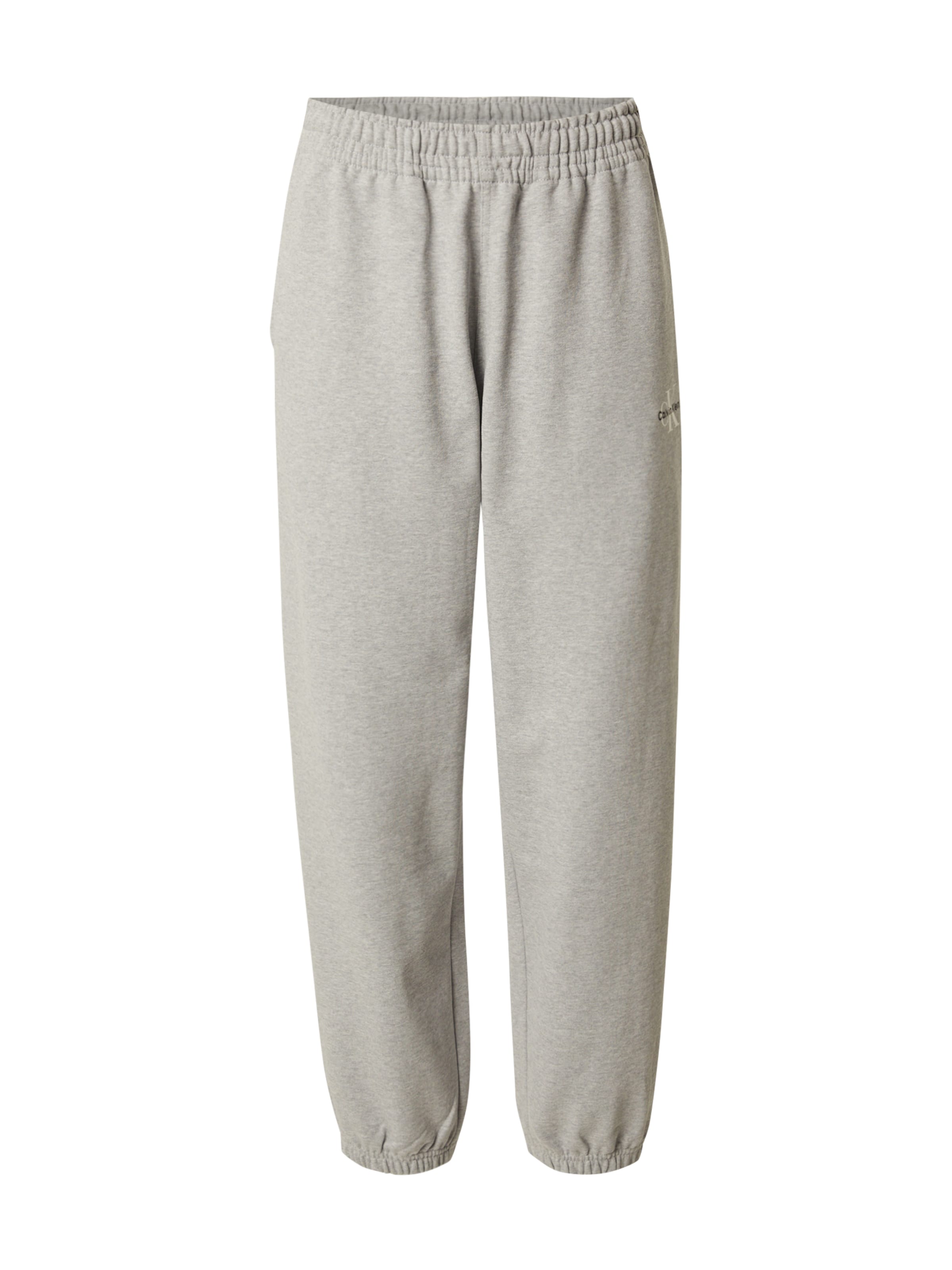 Pantalon Calvin Klein Jeans en gris : devant