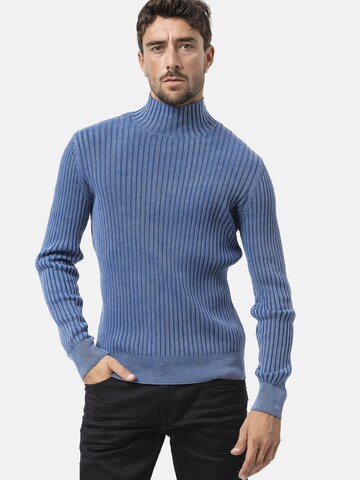 Pull-over 'CP288' CIPO & BAXX en bleu : devant
