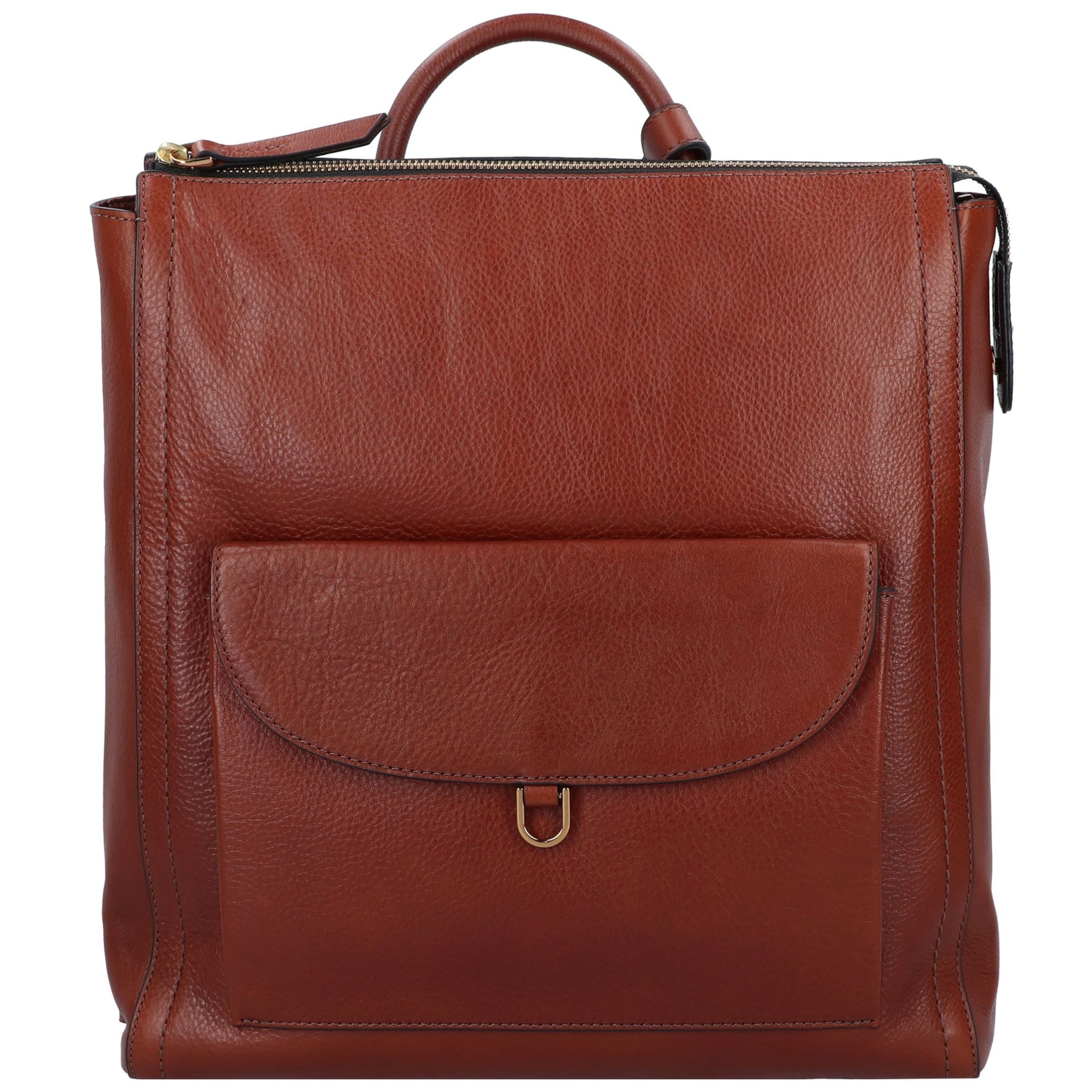FOSSIL Backpack 'Parker' in Brown: front