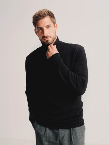 ABOUT YOU x Kevin Trapp Pullover  'Matti' in Schwarz: predná strana