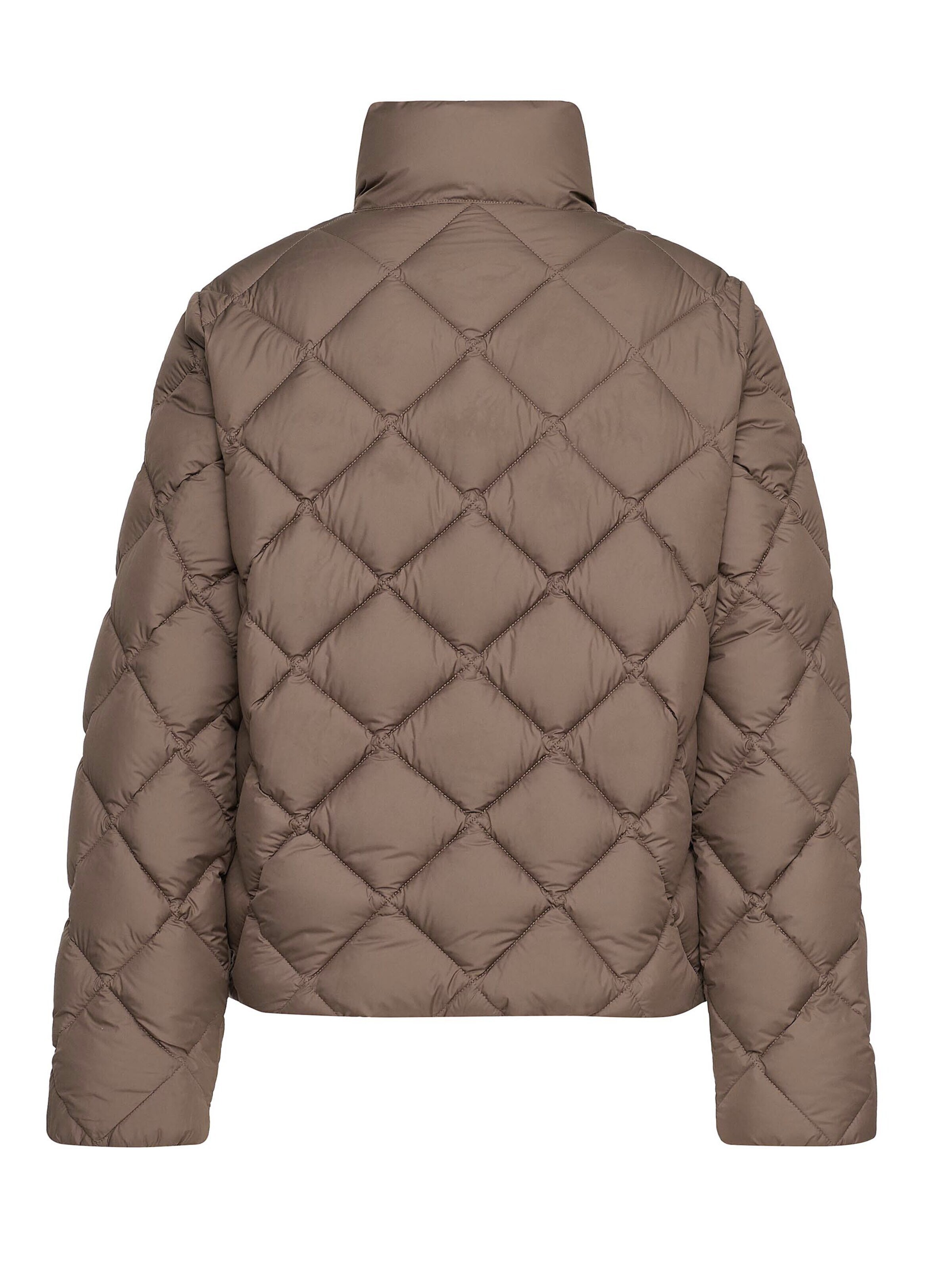 MANISA Between-season jacket 'Steppjacke' in Brown