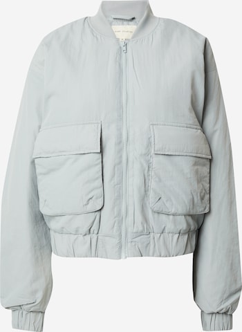 Esmé Studios Between-Season Jacket 'Poppy' in Grey: front