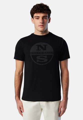North Sails Shirt in Zwart: voorkant
