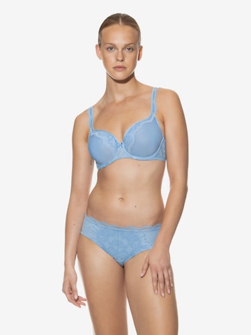 Mey T-shirt Bra 'Amazing' in Blue: front