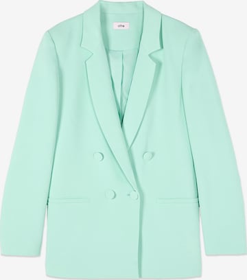 Blazer di oltre in verde: frontale