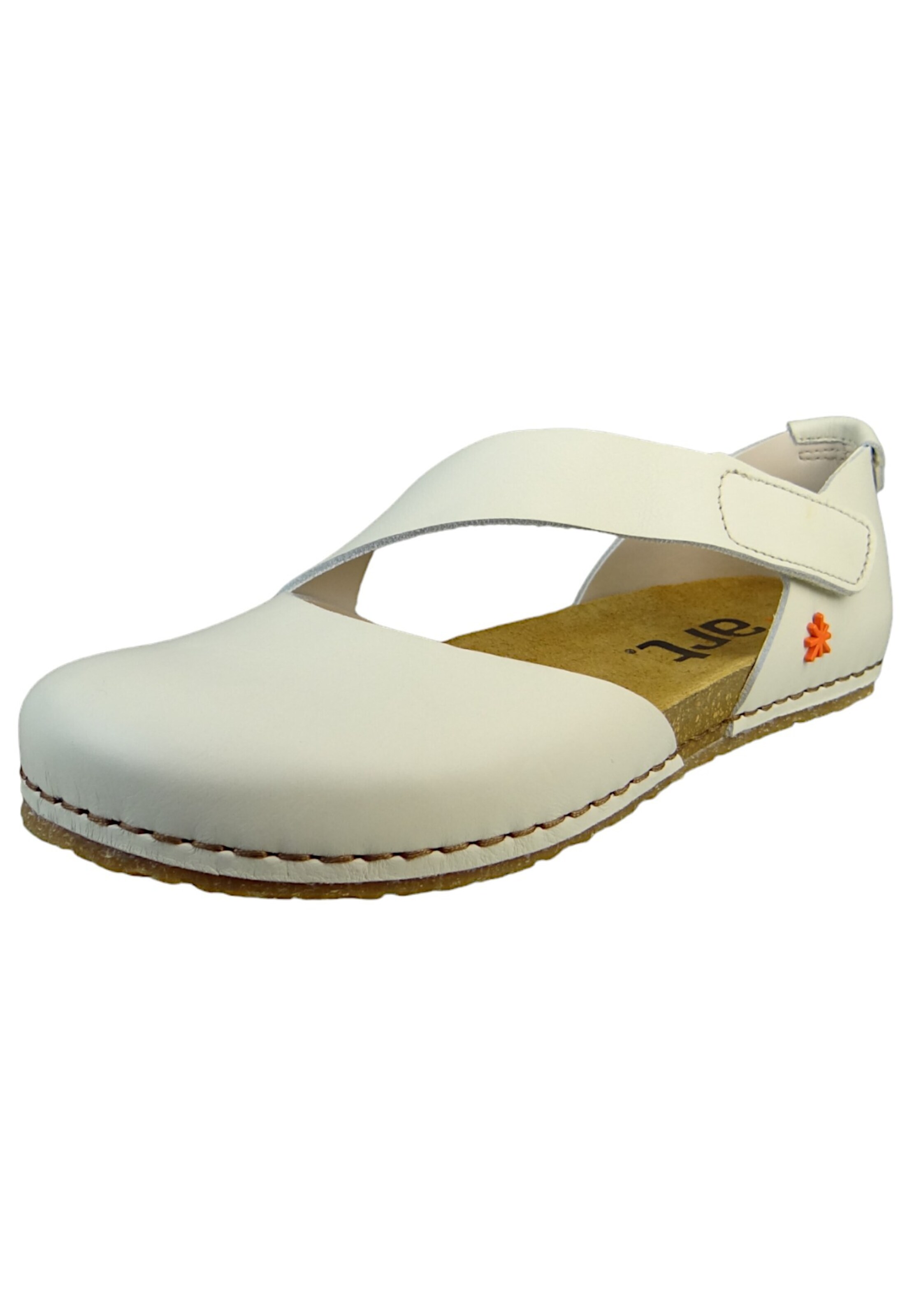 ART Sandaal in Wit: voorkant