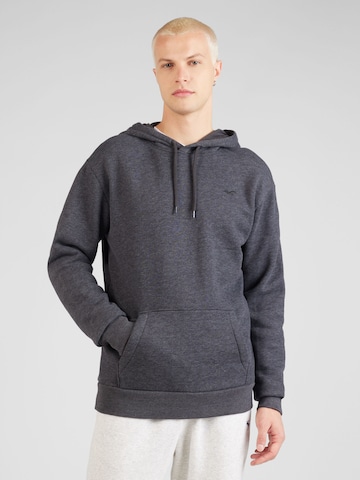 Sweat-shirt HOLLISTER en gris : devant