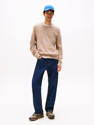 Pull-over 'ESS' Tommy Jeans en marron