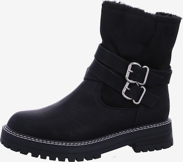 Laufsteg München Stiefelette 'Laufsteg München Winterstiefel Schwarz' in Schwarz: Vorderseite