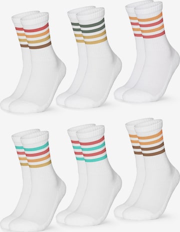 Occulto Athletic Socks 'Steffi' in Orange: front