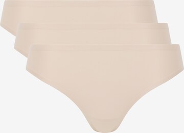 Chantelle String in Beige: voorkant