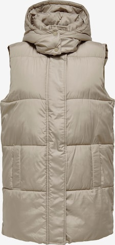 ONLY Bodywarmer 'Demy' in Beige: voorkant