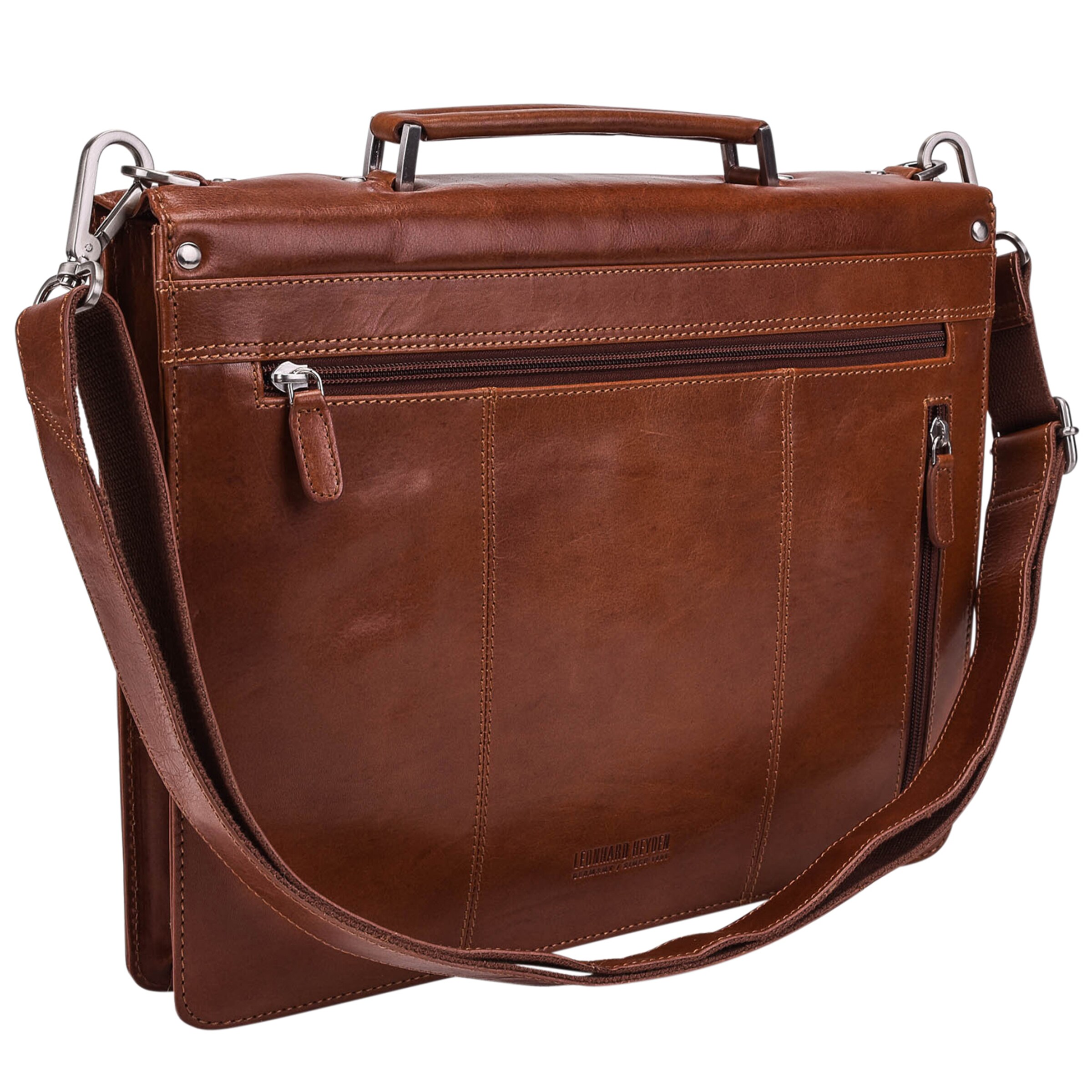 LEONHARD HEYDEN Document bag 'Cambridge' in Brown