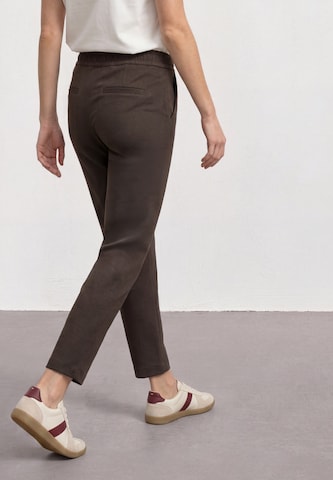 STREET ONE Slim fit Pants in Brown