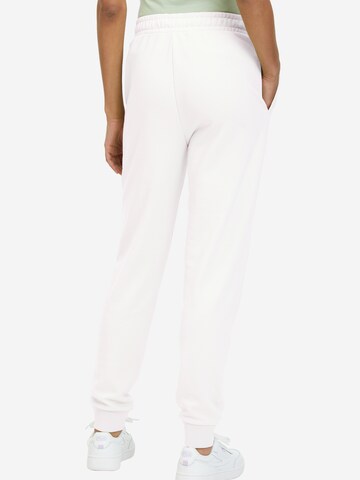 FILA Tapered Broek 'LUBNA' in Wit