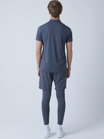 T-Shirt fonctionnel 'Polo' SPORTKIND en gris
