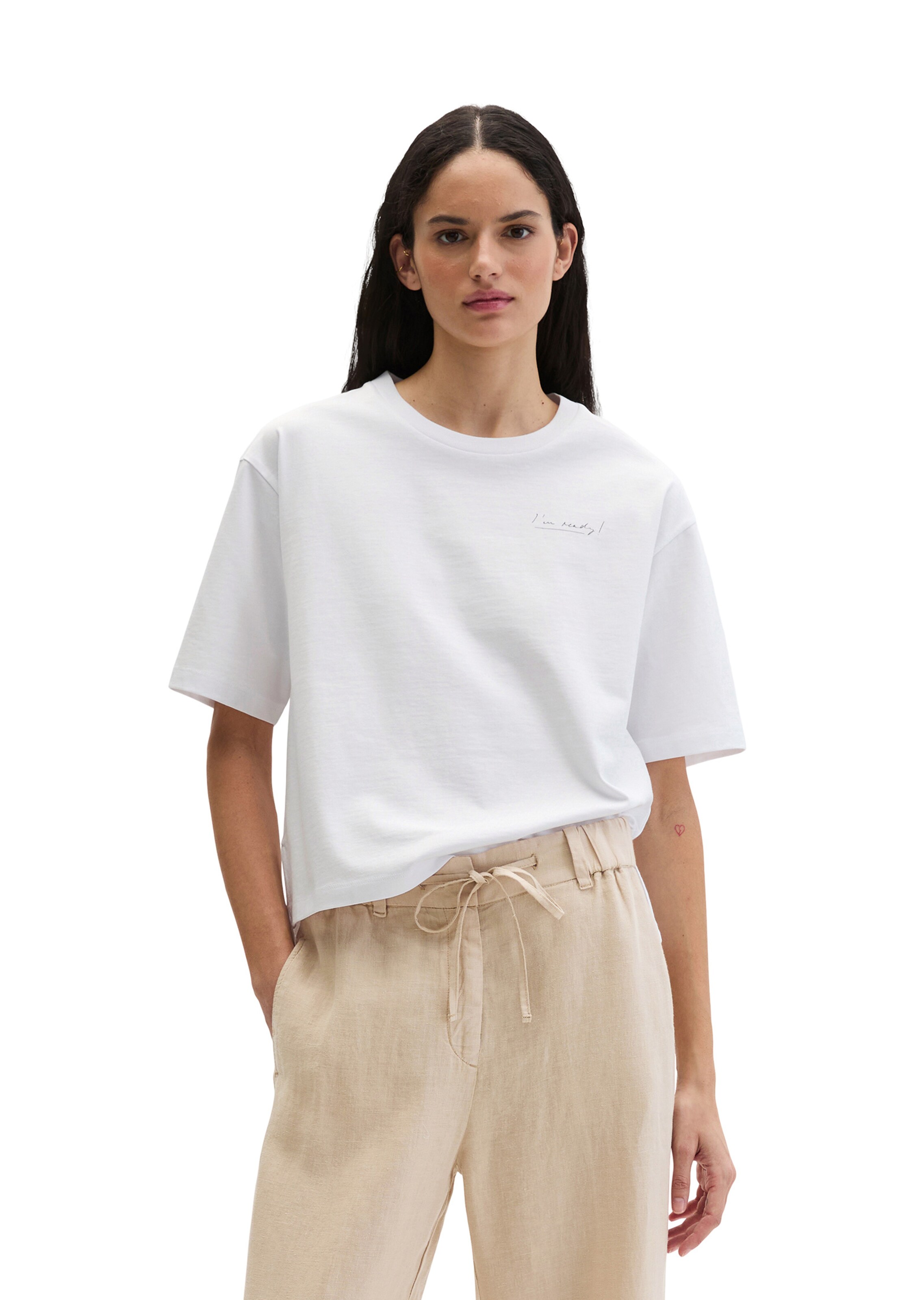Marc O'Polo Shirt in White: front