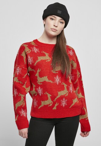 Pullover di Urban Classics in rosso: frontale