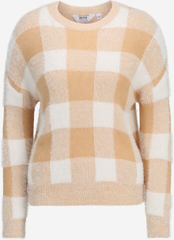 Dorothy Perkins Petite Trui in Beige: voorkant