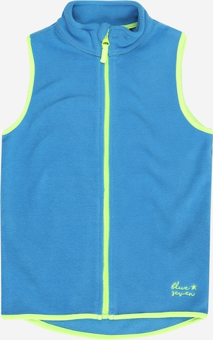 BLUE SEVEN Vest in Blue: front