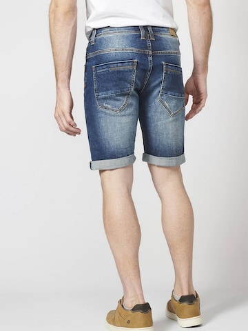 KOROSHI Slimfit Shorts in Blau