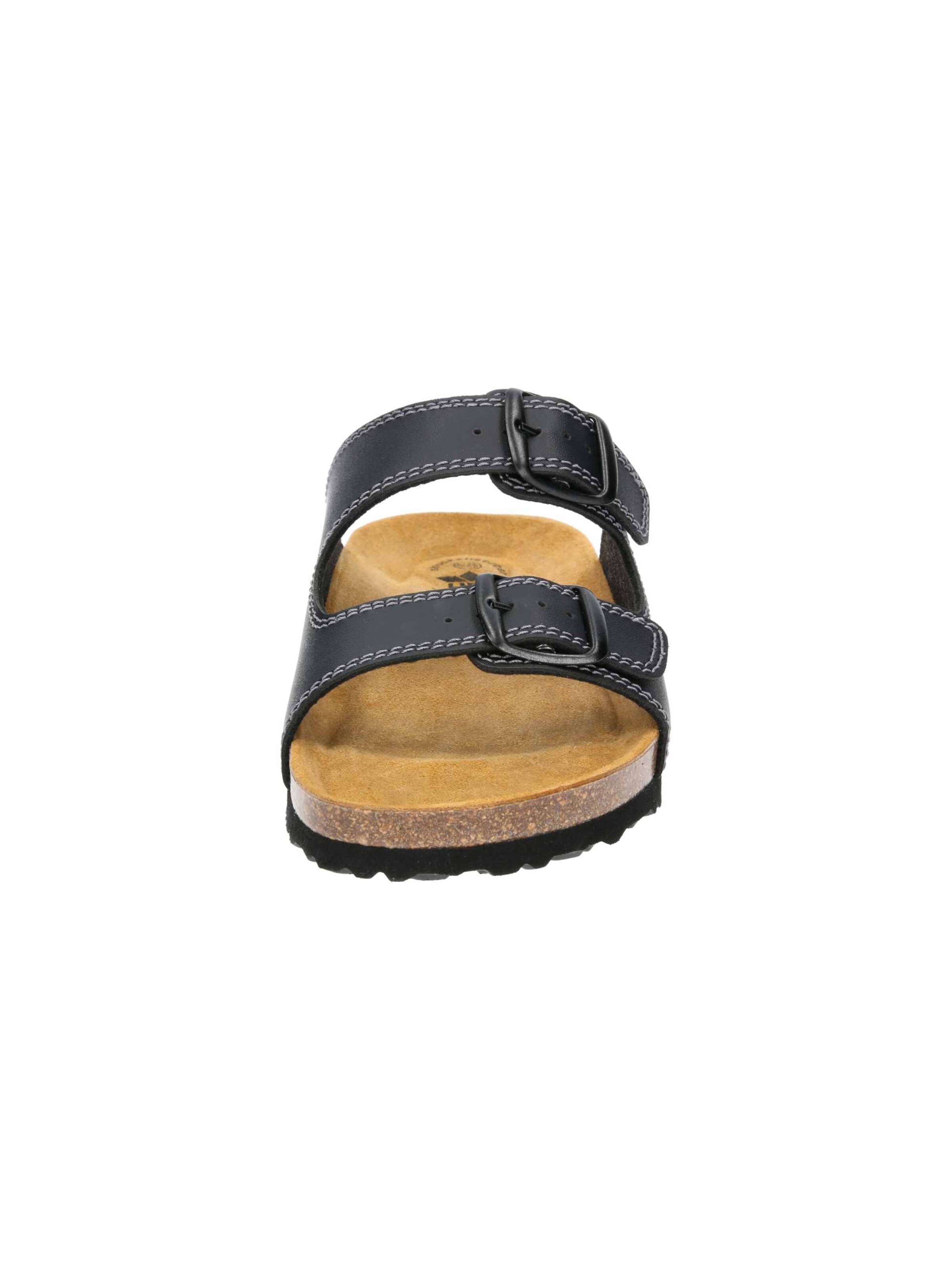 LICO Pantolette 'Bioline' in Schwarz