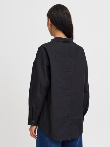 Chemisier 'IH Sadia' ICHI en noir