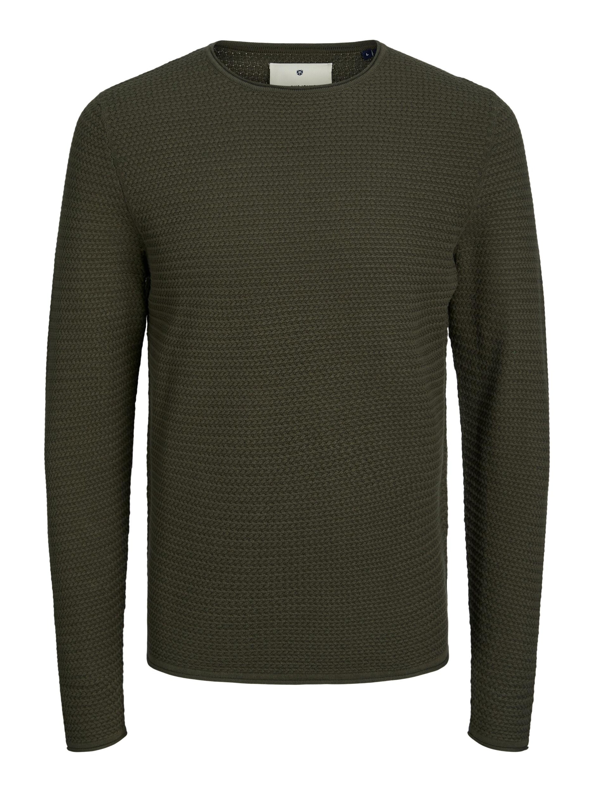 JACK & JONES Pullover 'Miguel' in Grün: Vorderseite