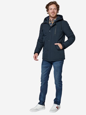 KOROSHI Winterjacke in Blau