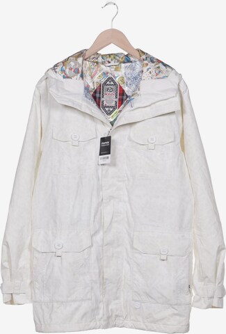 BURTON Jacket & Coat in M in White: front