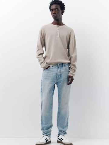 Regular Jeans de la Pull&Bear pe albastru