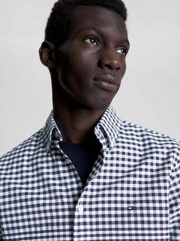 TOMMY HILFIGER Regular Fit Hemd in Blau