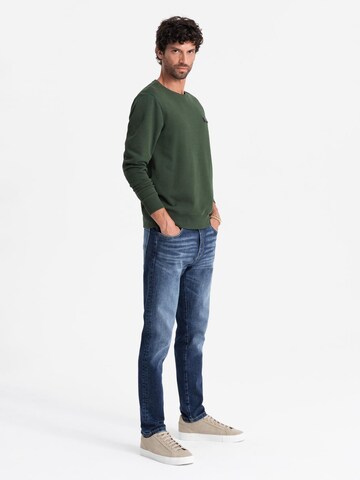 Ombre Sweatshirt 'OM-SSNZ-0136' in Groen