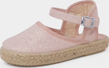 Sandales Pisamonas en rose : devant