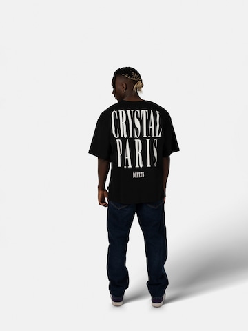 Crystal Paris Shirt 'Face' in Black