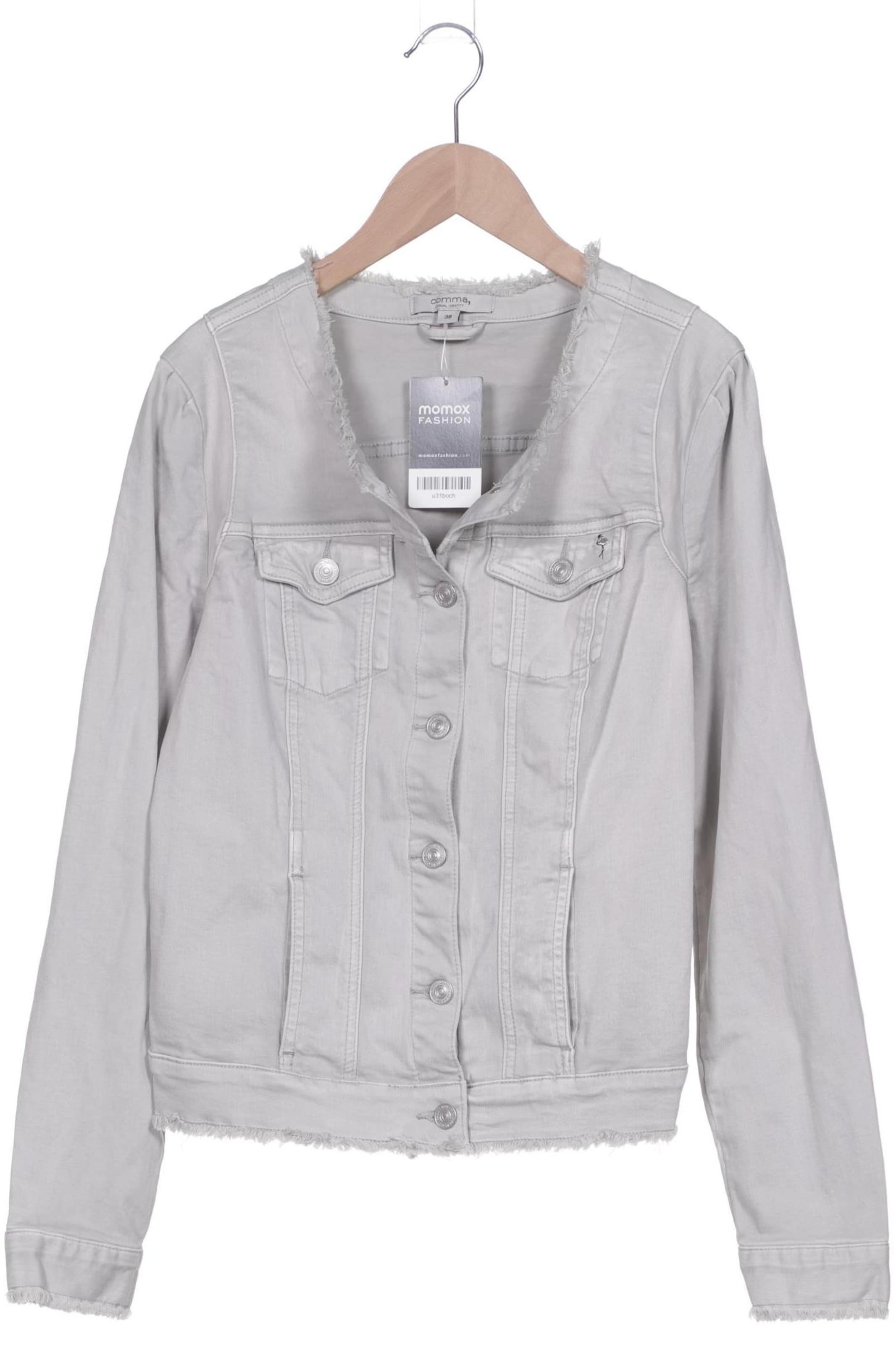 COMMA Jacket & Coat in M in Grey: front