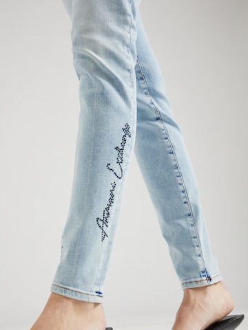 ARMANI EXCHANGE Skinny Jeansy w kolorze niebieski