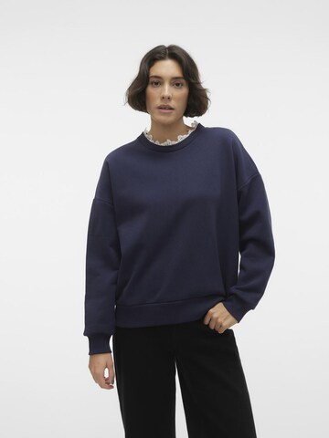 VERO MODA Sweatshirt 'EBBA' in Blue: front