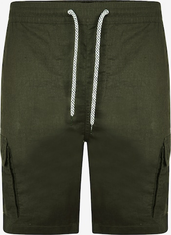Threadbare Loose fit Pants 'Swansea' in Green: front